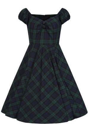 Sadie Check Swing Dress